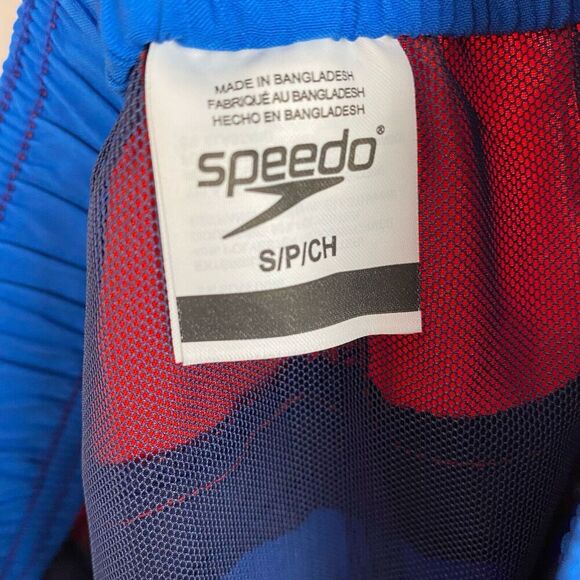 Speedo Men's Swimsuit size S Multicolor Round beach Volley Board Shorts UPF 50+ - Picture 5 of 14